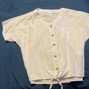 White cotton shirt
